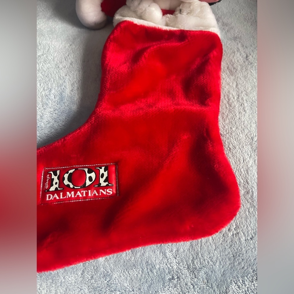 Disney Red 101 Dalmatians Plush Stocking - Picture 3 of 10
